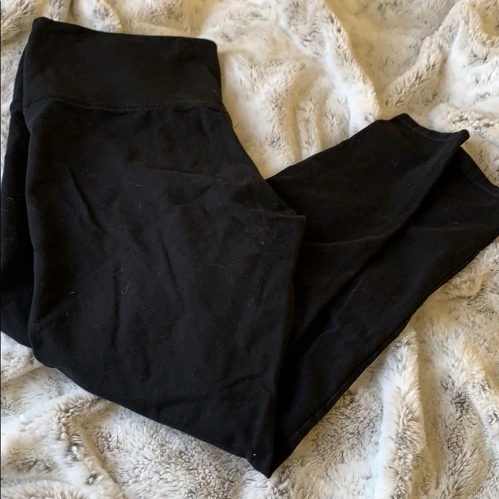 Yoga pants/ black leggings/ lounge wear